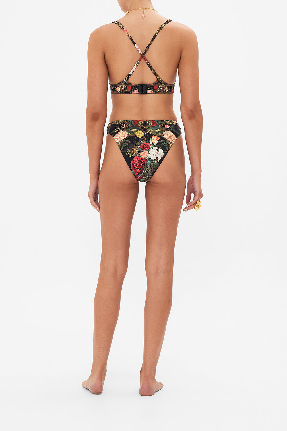 CAMILLA black soft CD bra with back clip in Magic in the Manuscripts