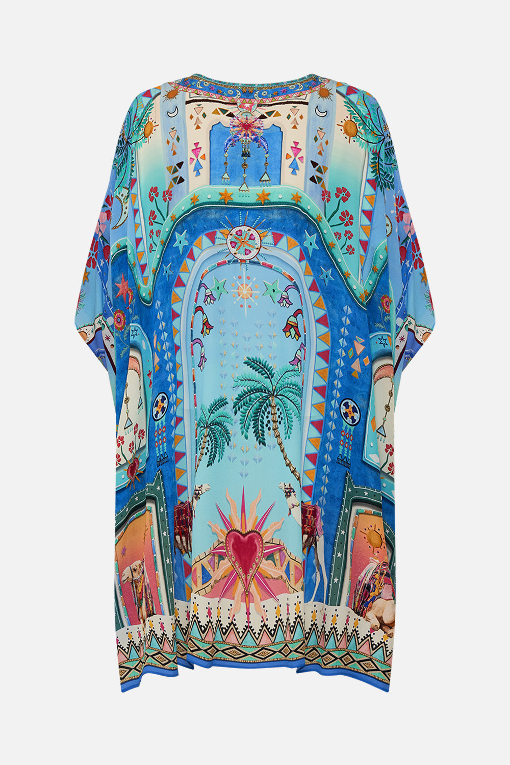 RECTANGULAR V NECK KAFTAN A PAINTED VILLAGE