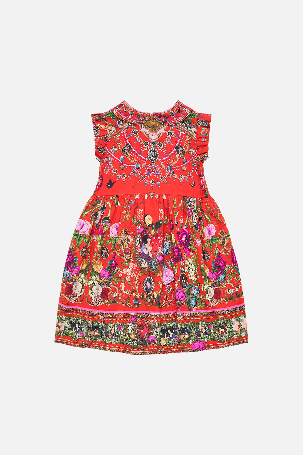 Disney CAMILLA kds mini dress in just One Bite Snow White print