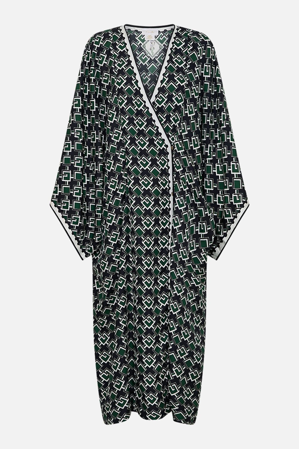 PANELLED WRAP KAFTAN MY PORTO PEN PAL