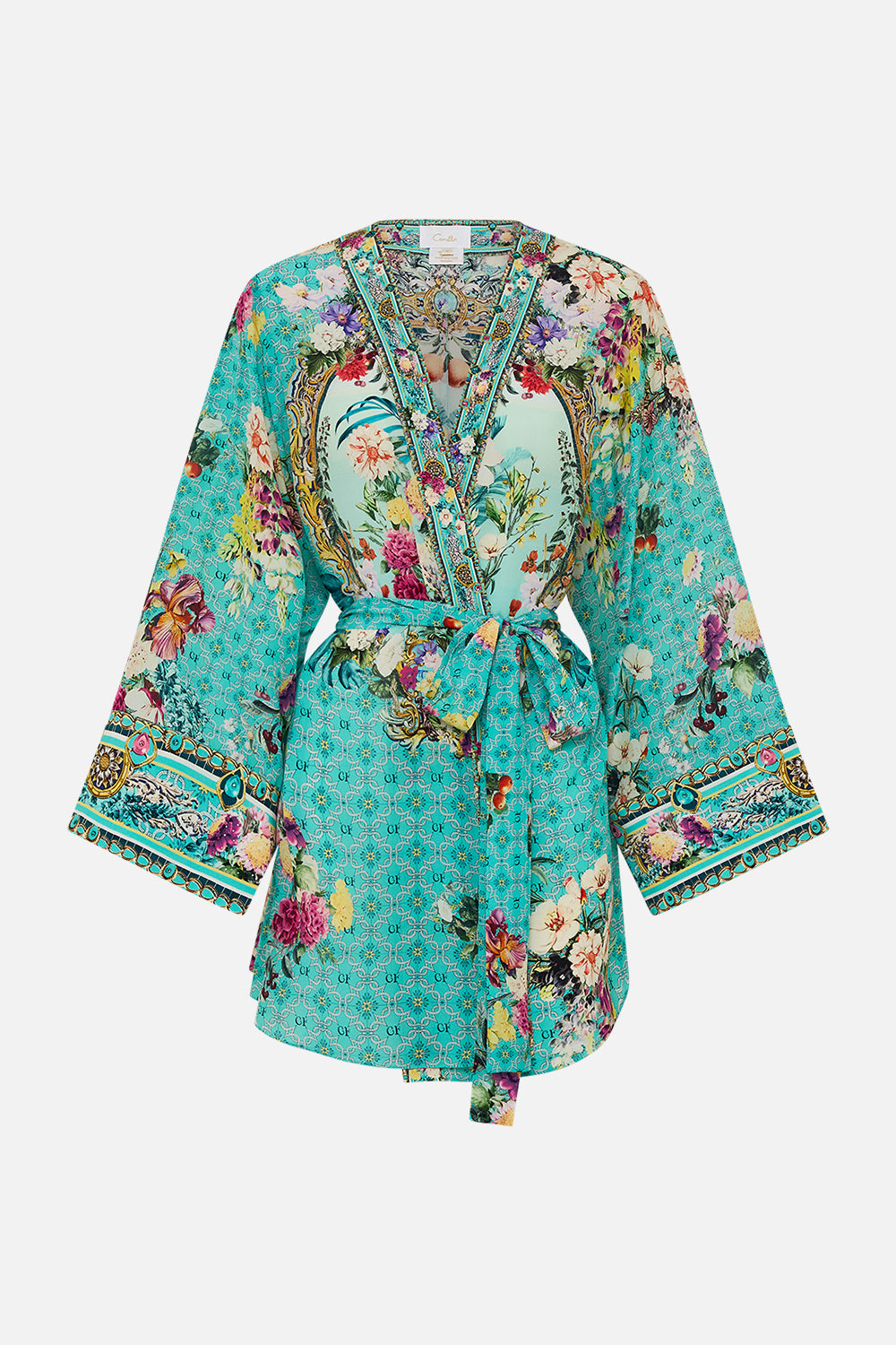 SHORT KIMONO WRAP GARDENS OF QUELUZ