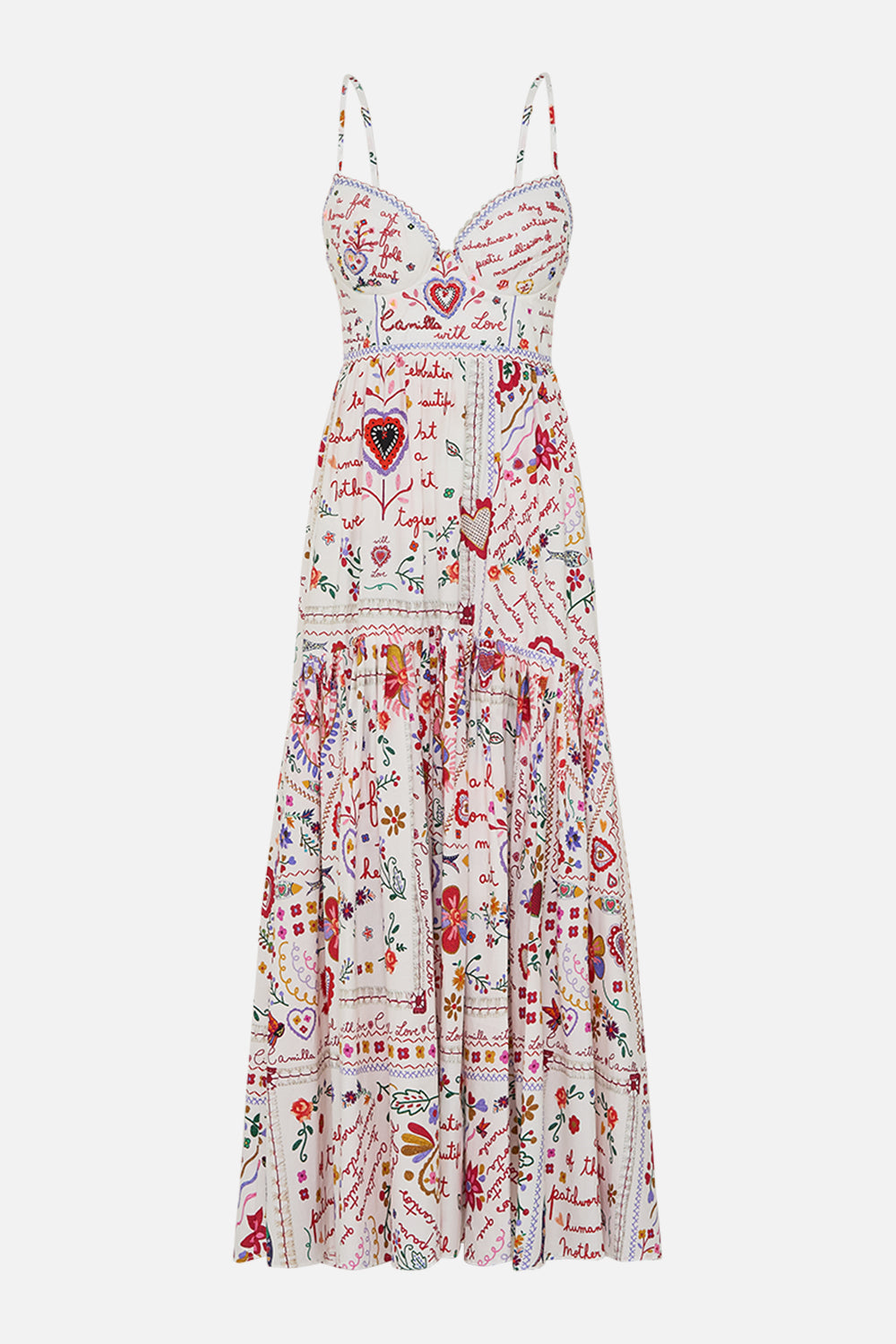 STRAPPY DRESS WITH FULL SKIRT A KITSCH IN TIME