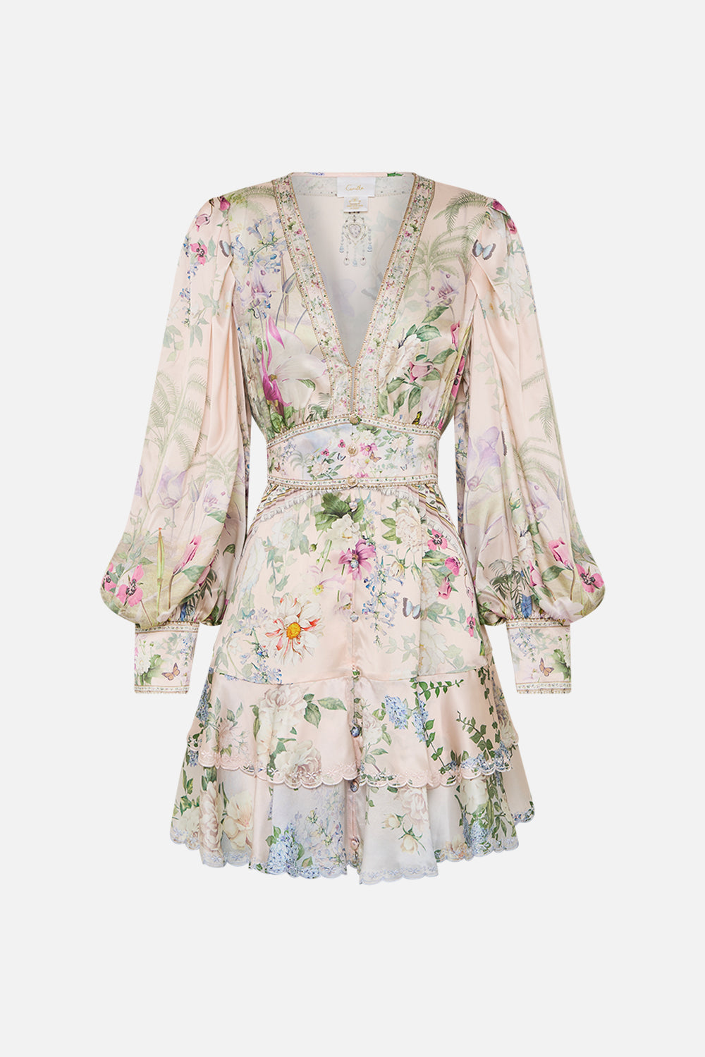 BUTTON FRONT FRILL DRESS PALACIO PLAYGROUND