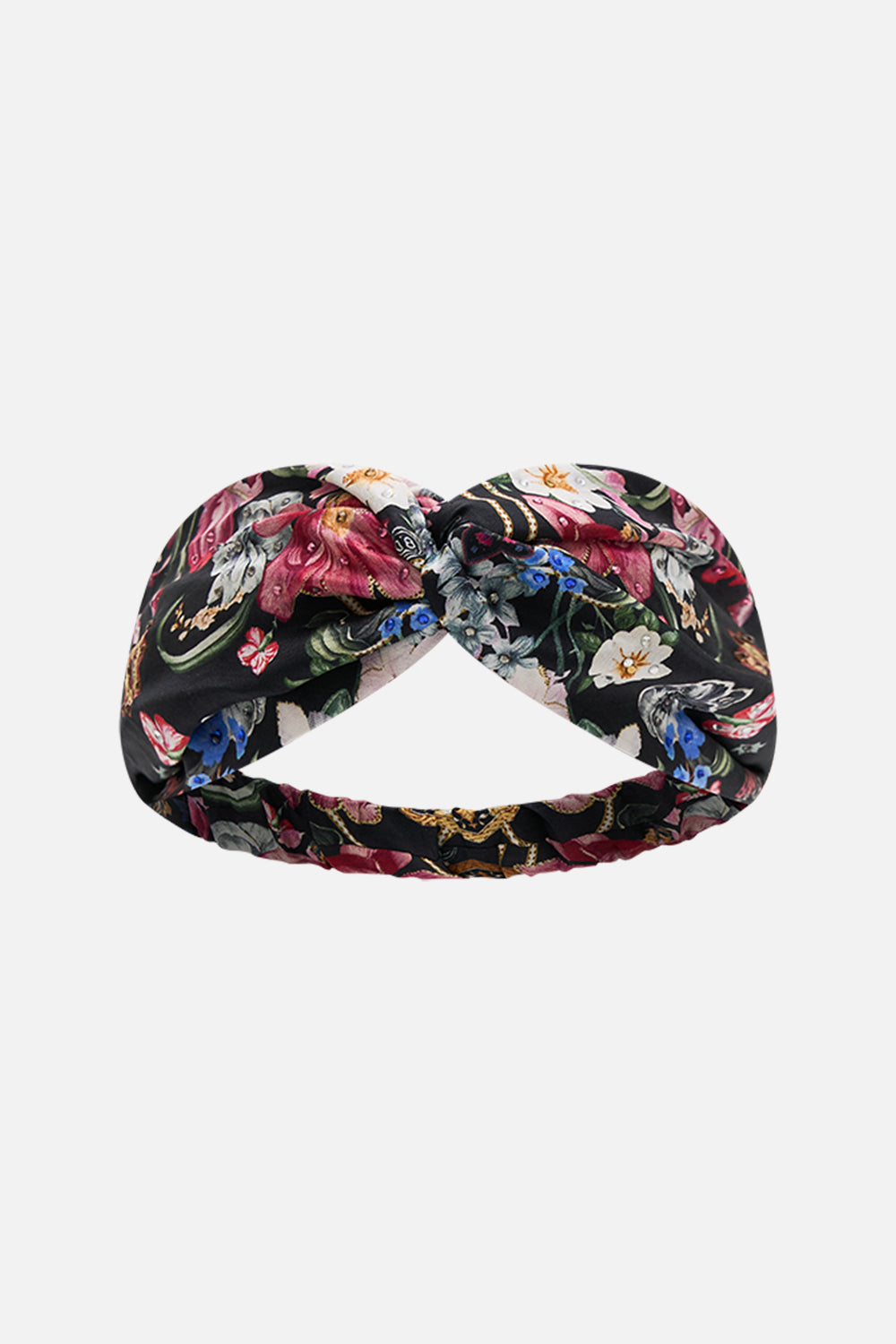 WOVEN TWIST HEADBAND MIDNIGHT IN MONSERRATE