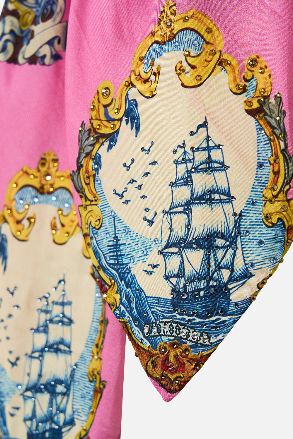 BOW NECKSCARF SALTY SPLENDOUR