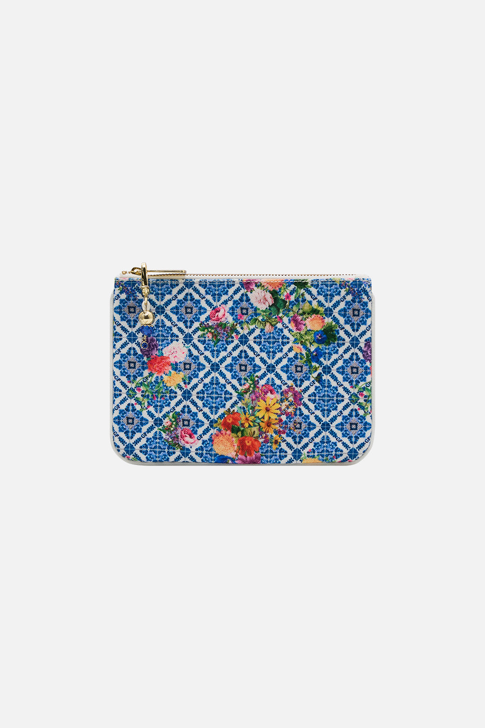 CAMILLA Coin And Phone Purse in Wall To Wall Wonders print