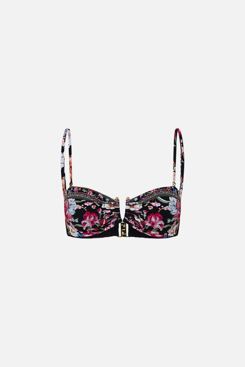 CAMILLA Women High Waist Panelled Pant Bikini - Midnight in Monserrate