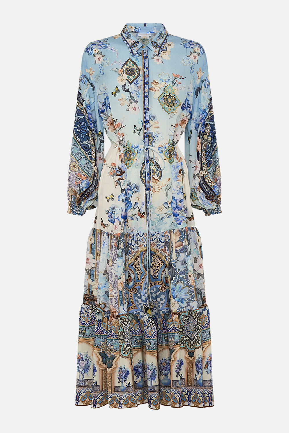 TIERED LONG SHIRT DRESS AL MANIAL PALACE MEMOIRS