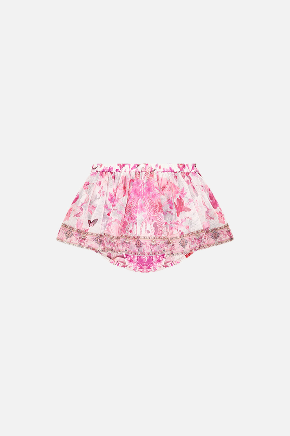 CAMILLA Babies Tutu Bloomer Pant in Botanical Novella print
