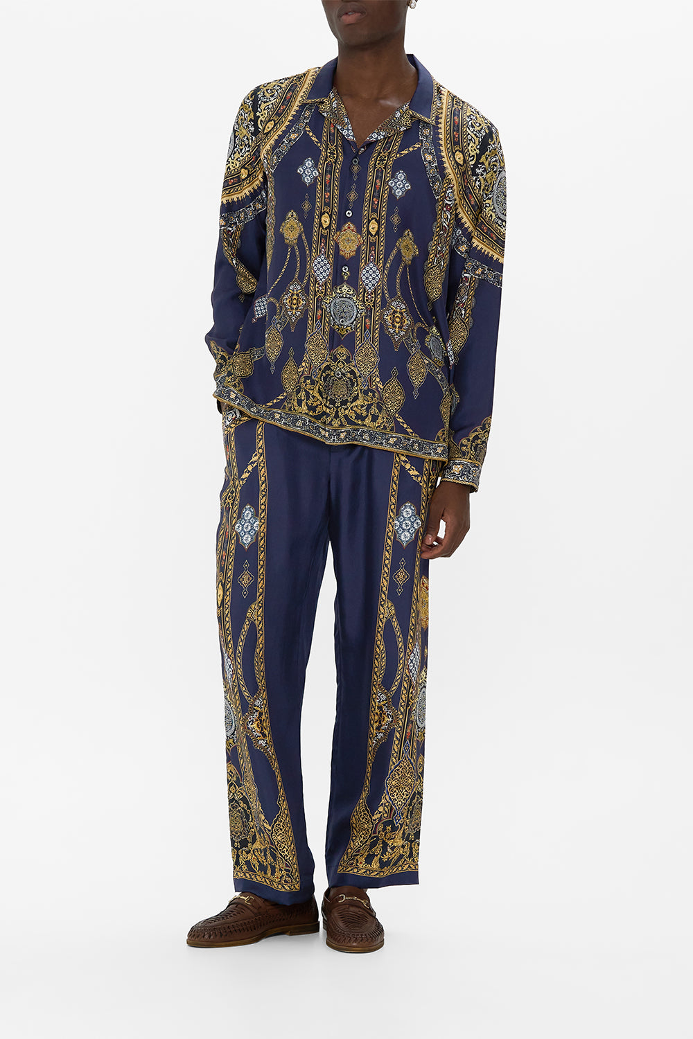 LOUNGE PANT WITH ELASTIC WAIST THE IMPERIAL GATE