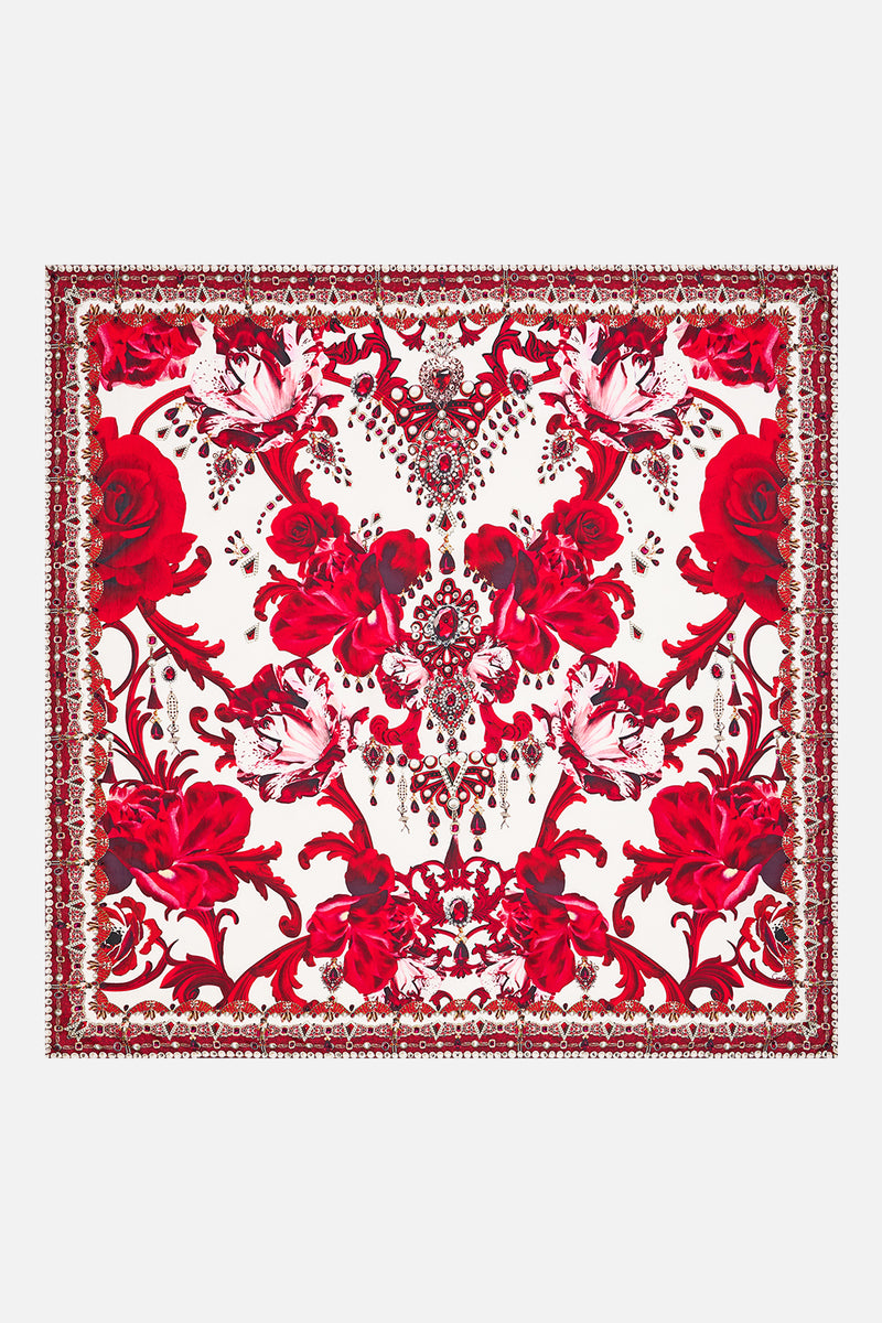 LARGE SQUARE SCARF SHADOWS OF ARMADA main image 1
