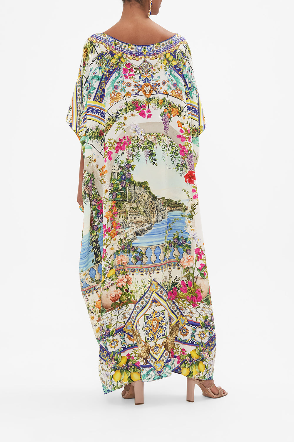 ROUND NECK KAFTAN AMALFI AMORE