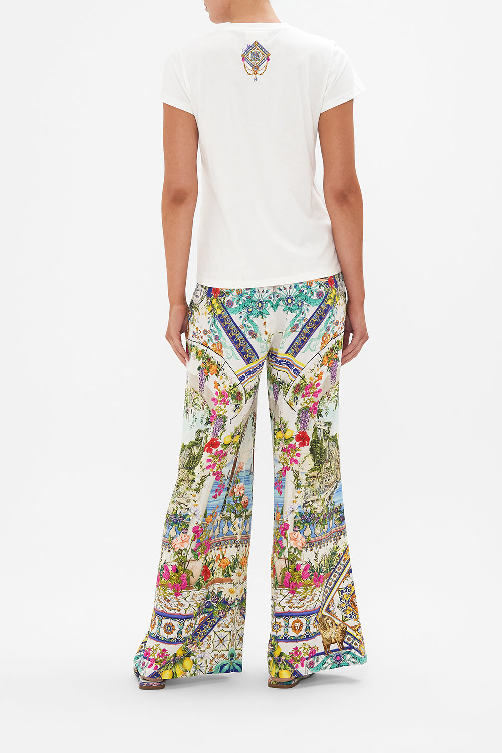 ORGANIC COTTON SLIM FIT TEE AMALFI AMORE