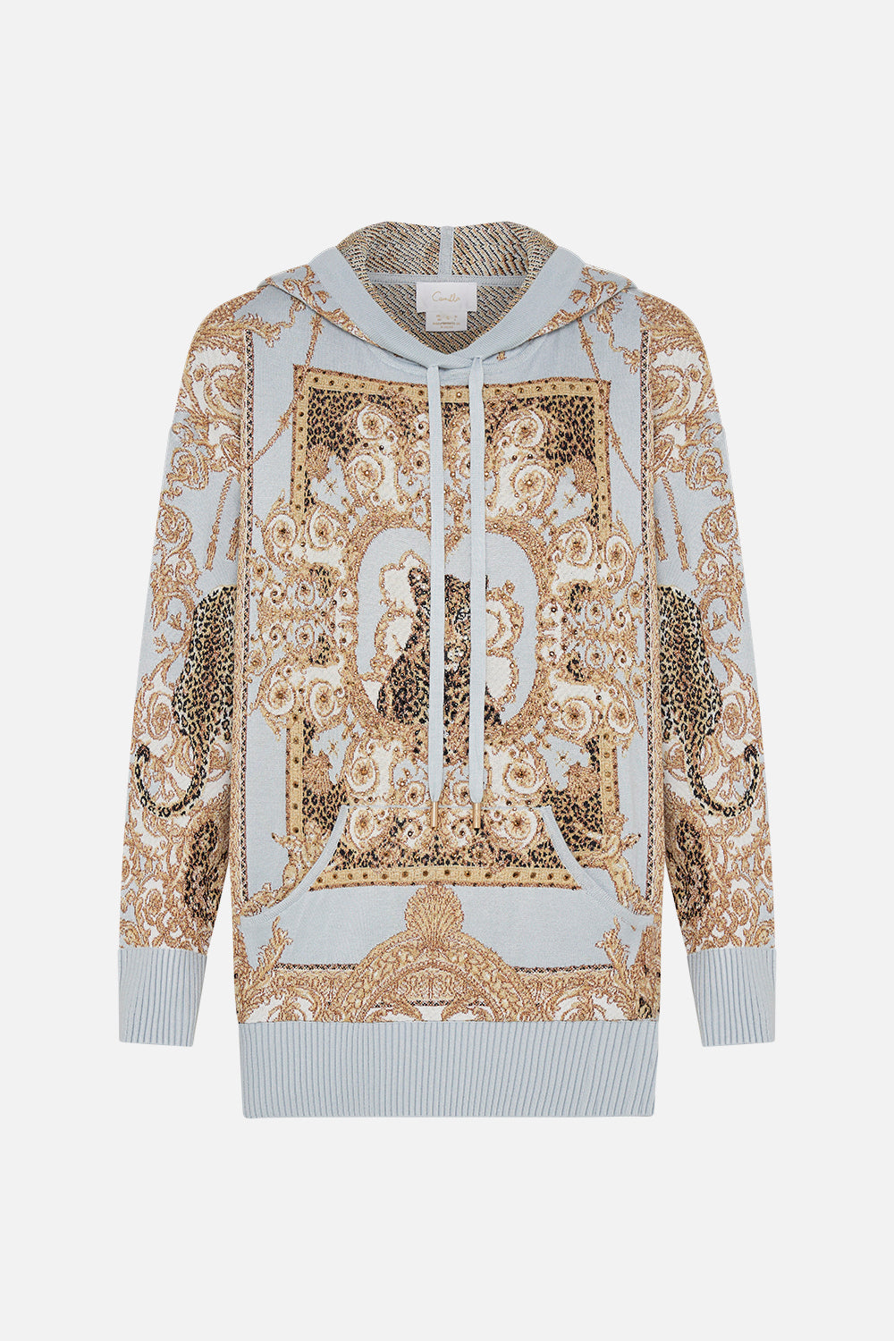 KNIT HOODIE PALAZZO PRIDE