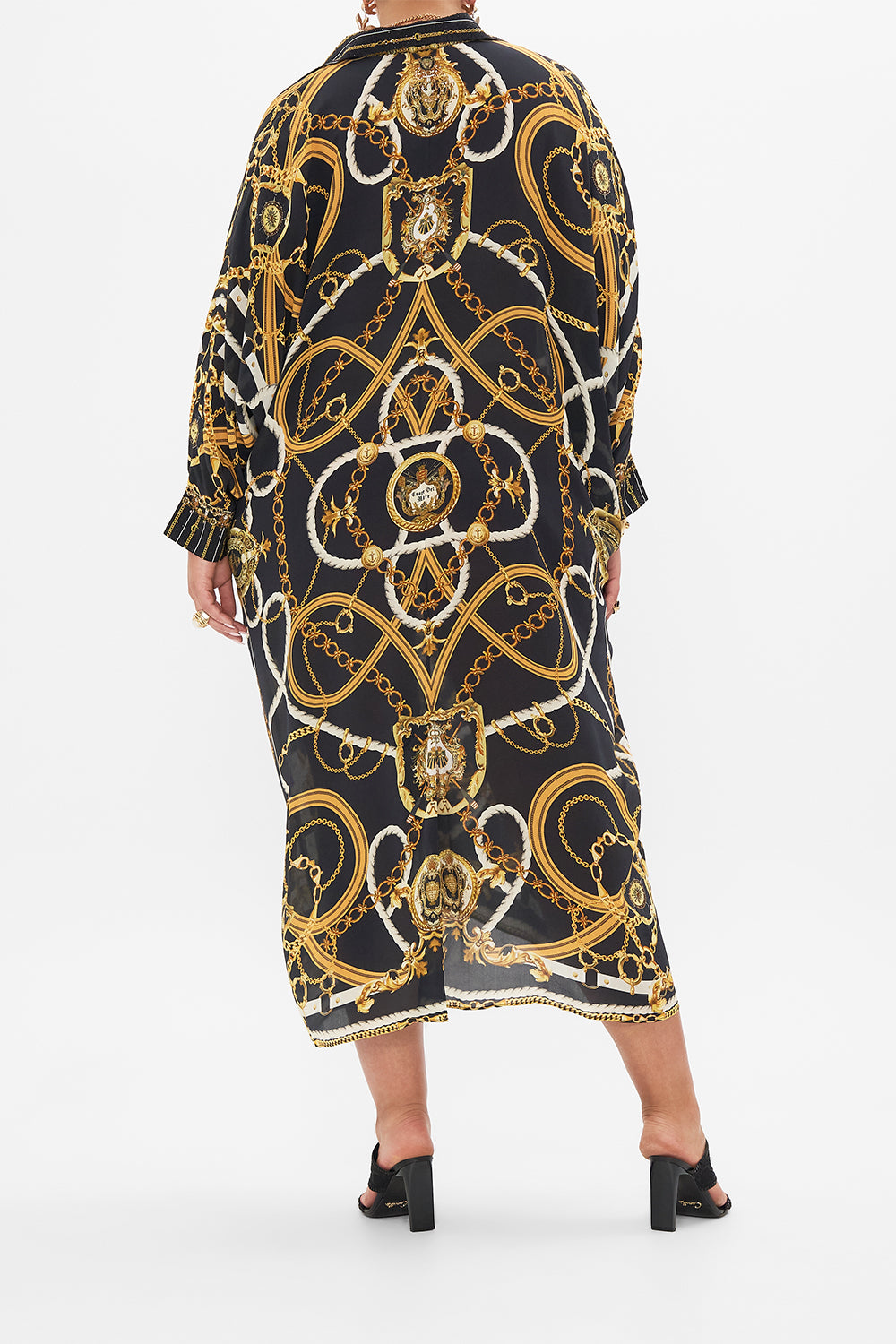 WING COLLAR KAFTAN COAST TO COAST