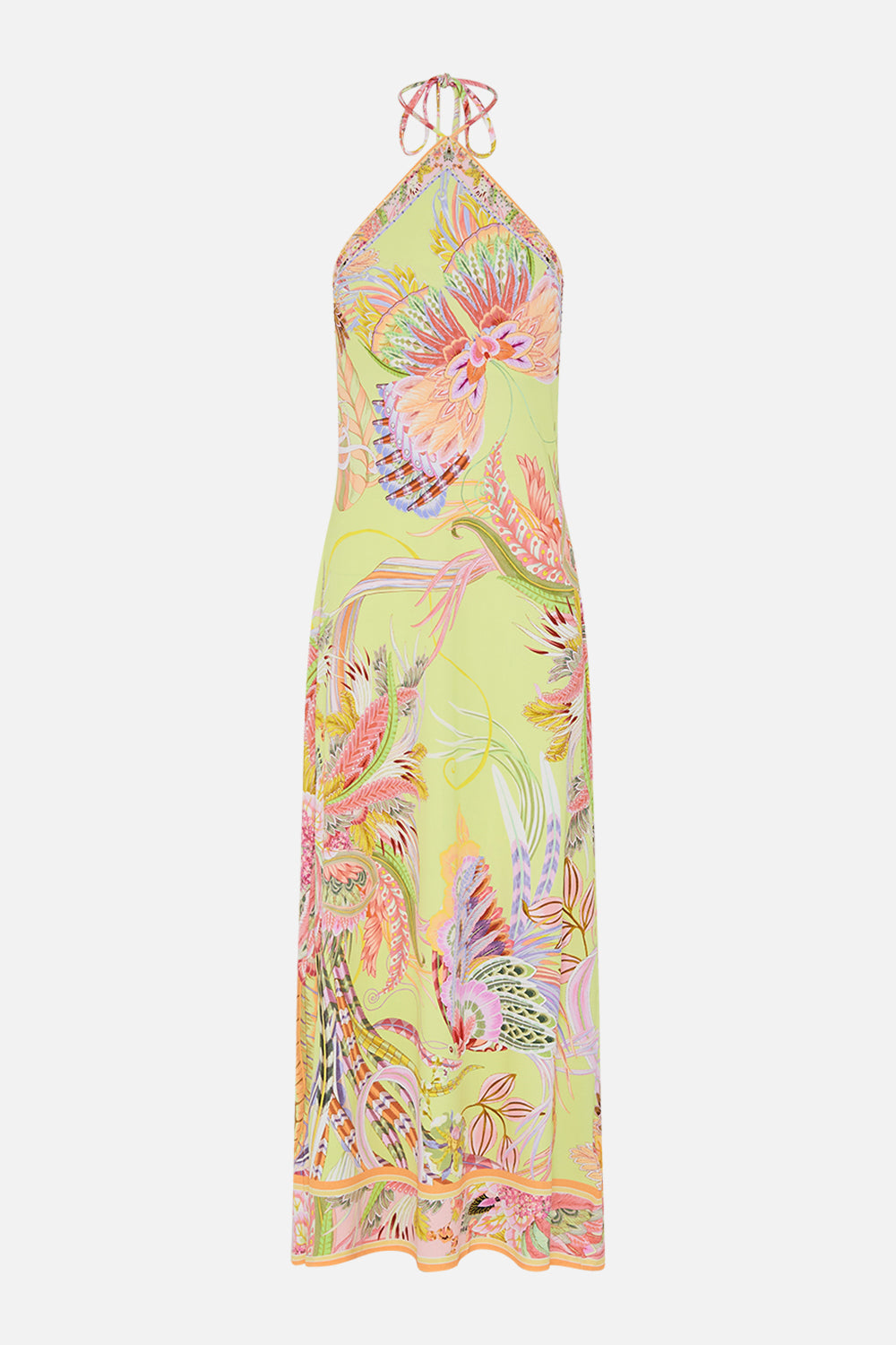 CAMILLA jersey maxi dress in Cosmic Tuscan print