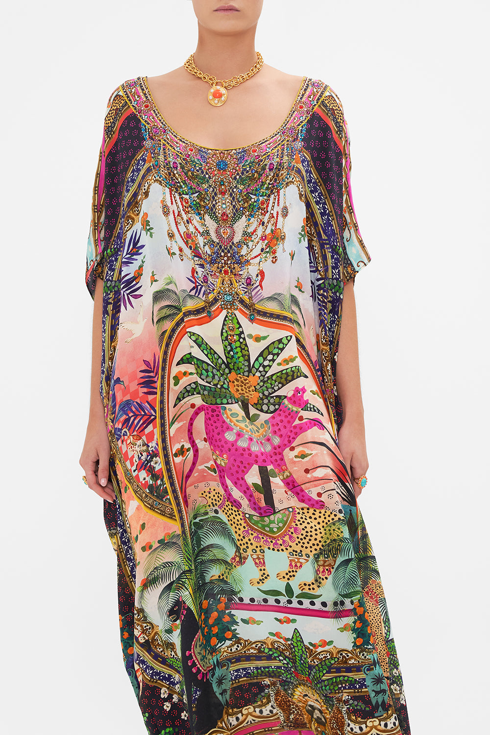 ROUND NECK KAFTAN ALESSANDROS ATLANTIS