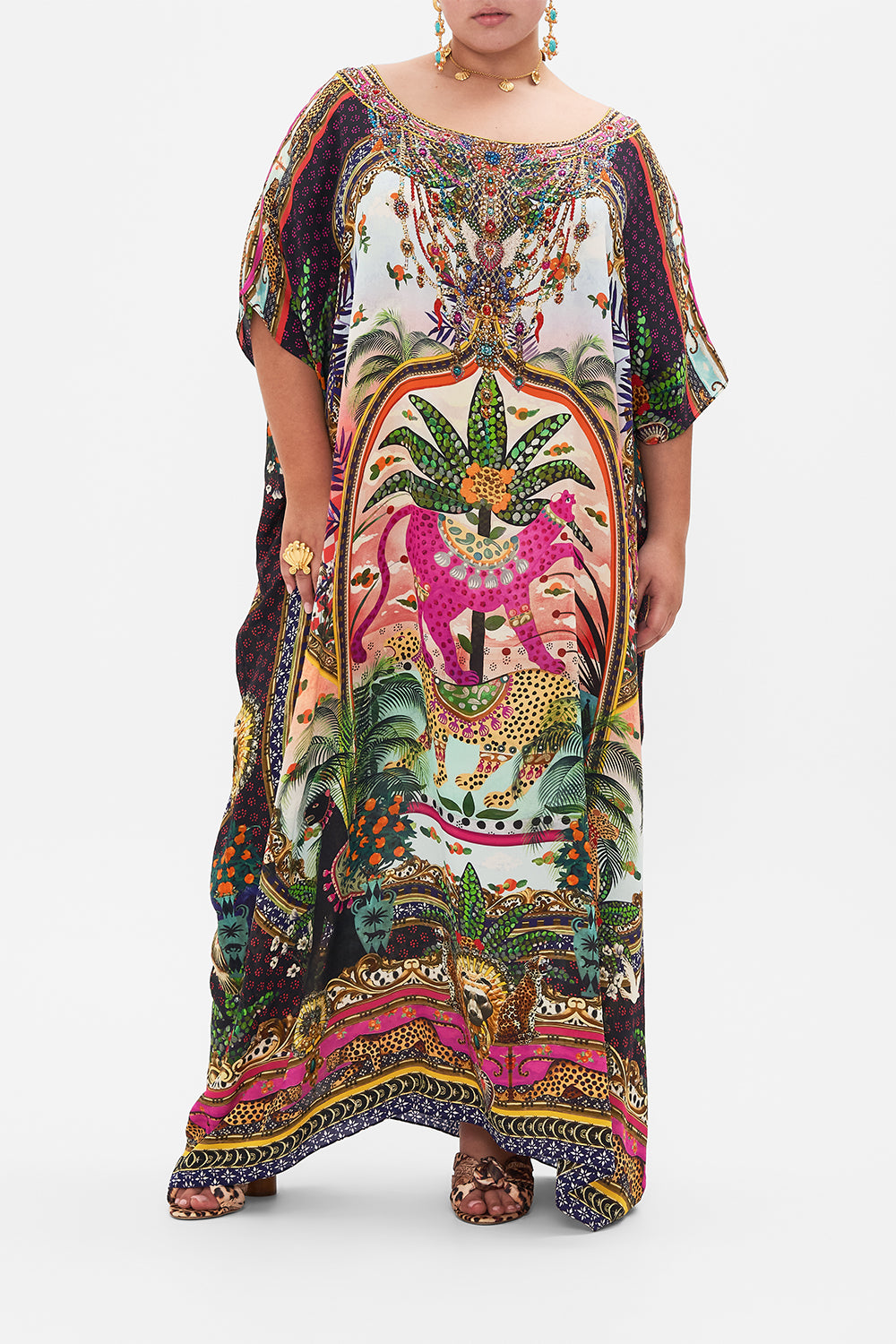 ROUND NECK KAFTAN ALESSANDROS ATLANTIS