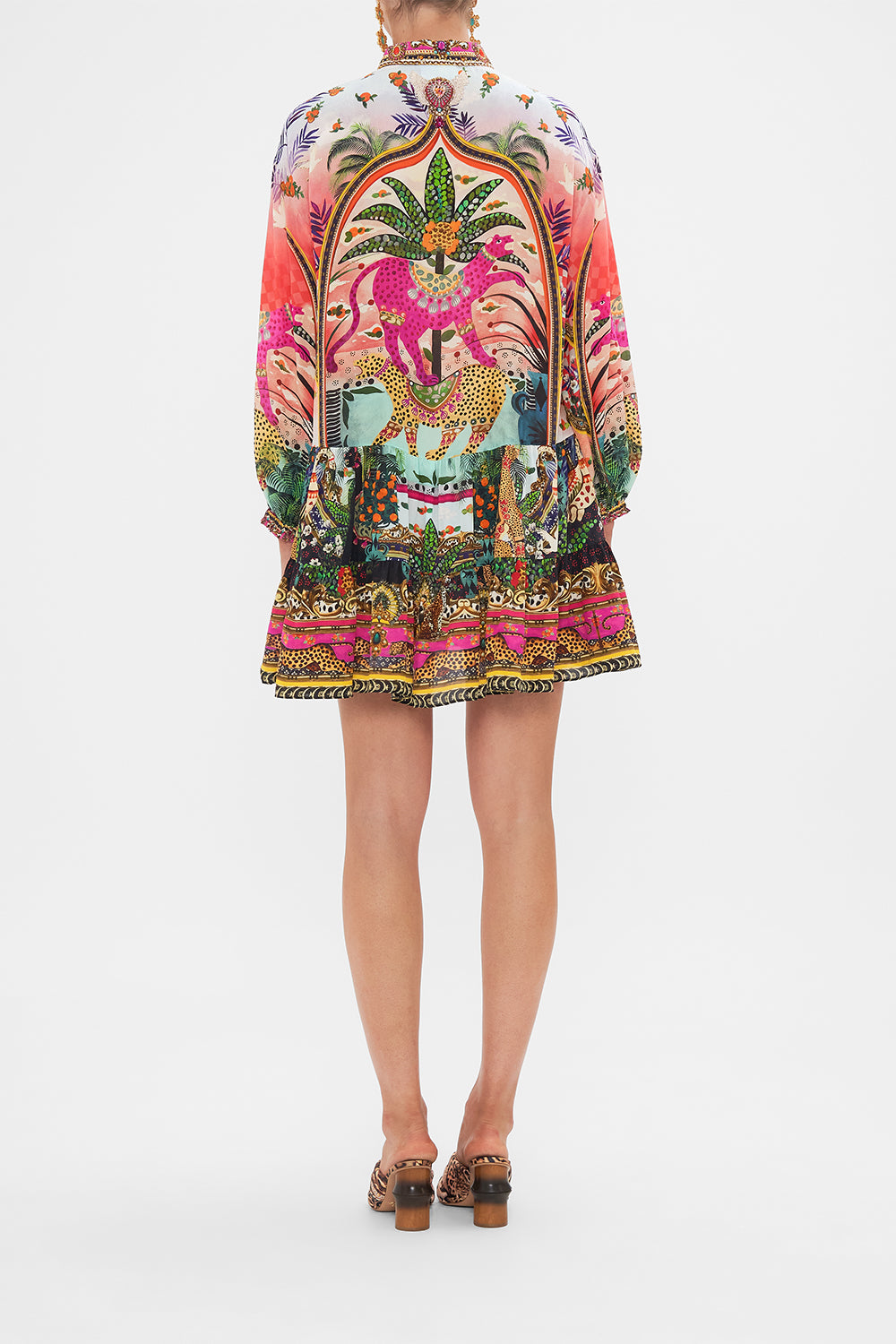 TIERED SHIRT DRESS ALESSANDROS ATLANTIS