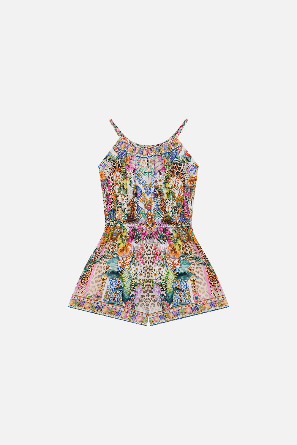 Milla by CAMILLA floral playsuit in Flowers Of Neptune print