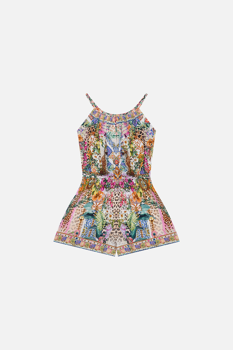 SHOESTRING PLAYSUIT CANVAS OF COLOUR