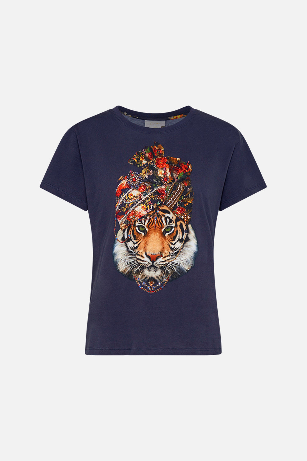 CAMILLA womens t shirt in Venice Vignette print