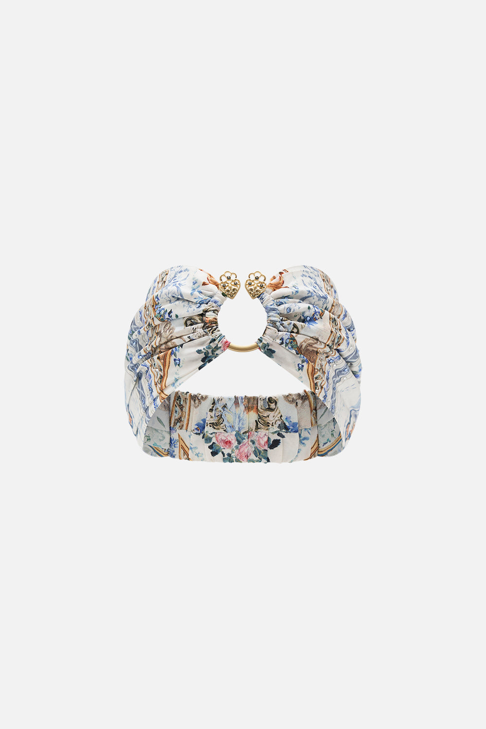 CAMILLA ring headband in Season of the Siren print