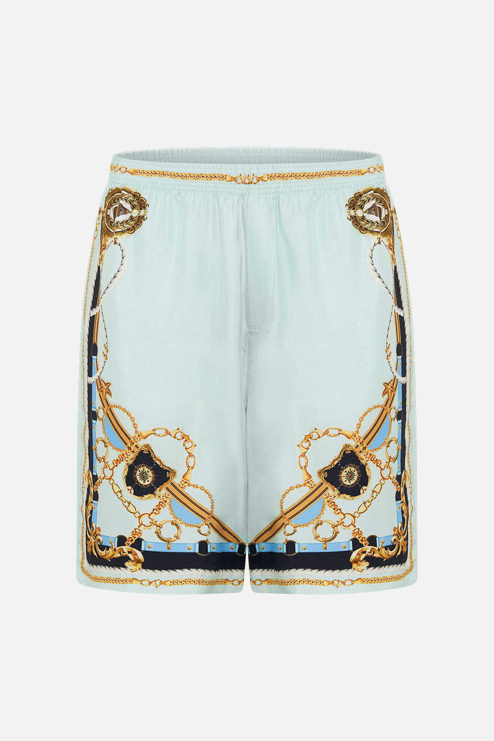 Product view of Hotel Franks By CAMILLA mens walk short in Sea Charm print