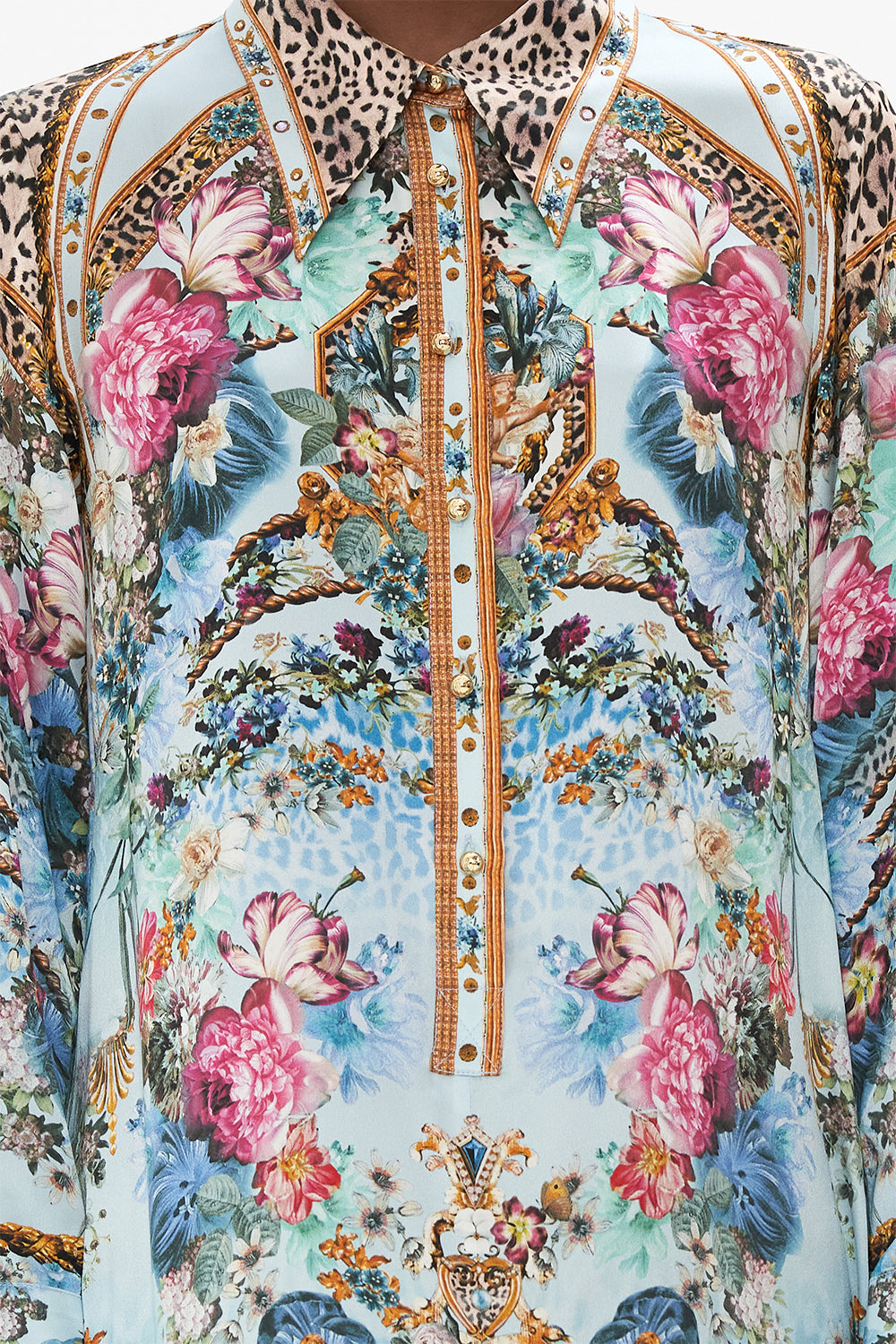 MINI SHIRT DRESS LETTERS TO LEO