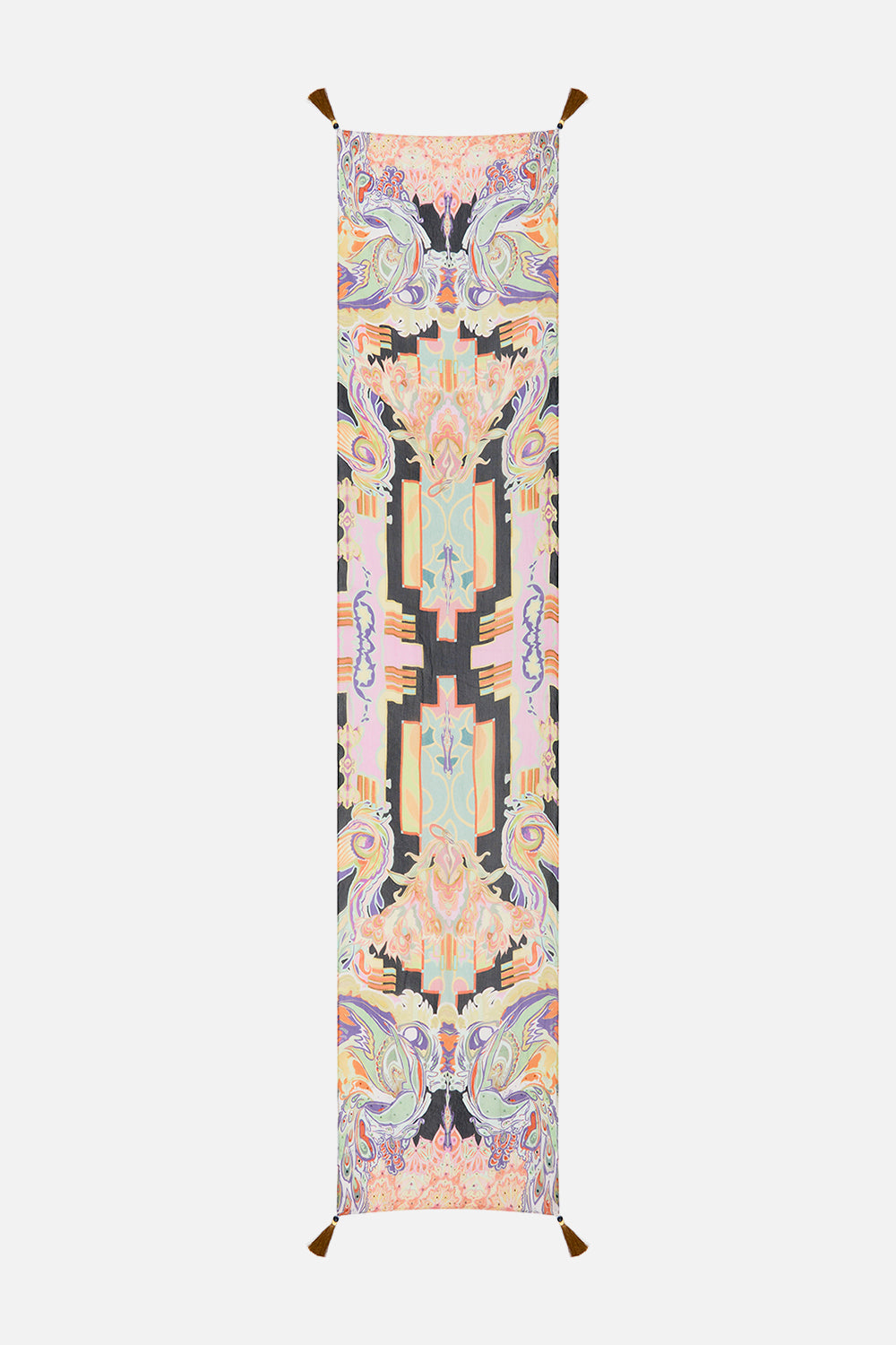 CAMILLA silk scarf in Club Cinemania print