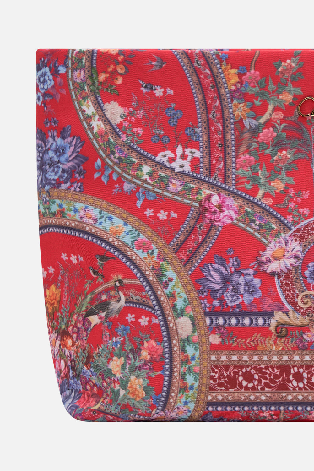 CAMILLA large makeup bag in The Summer Palace print