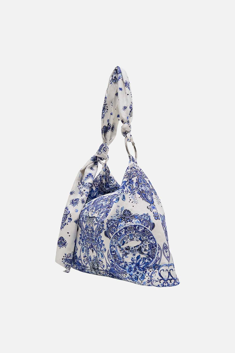CAMILLA resort wear beach bag in Glaze anf Graze print