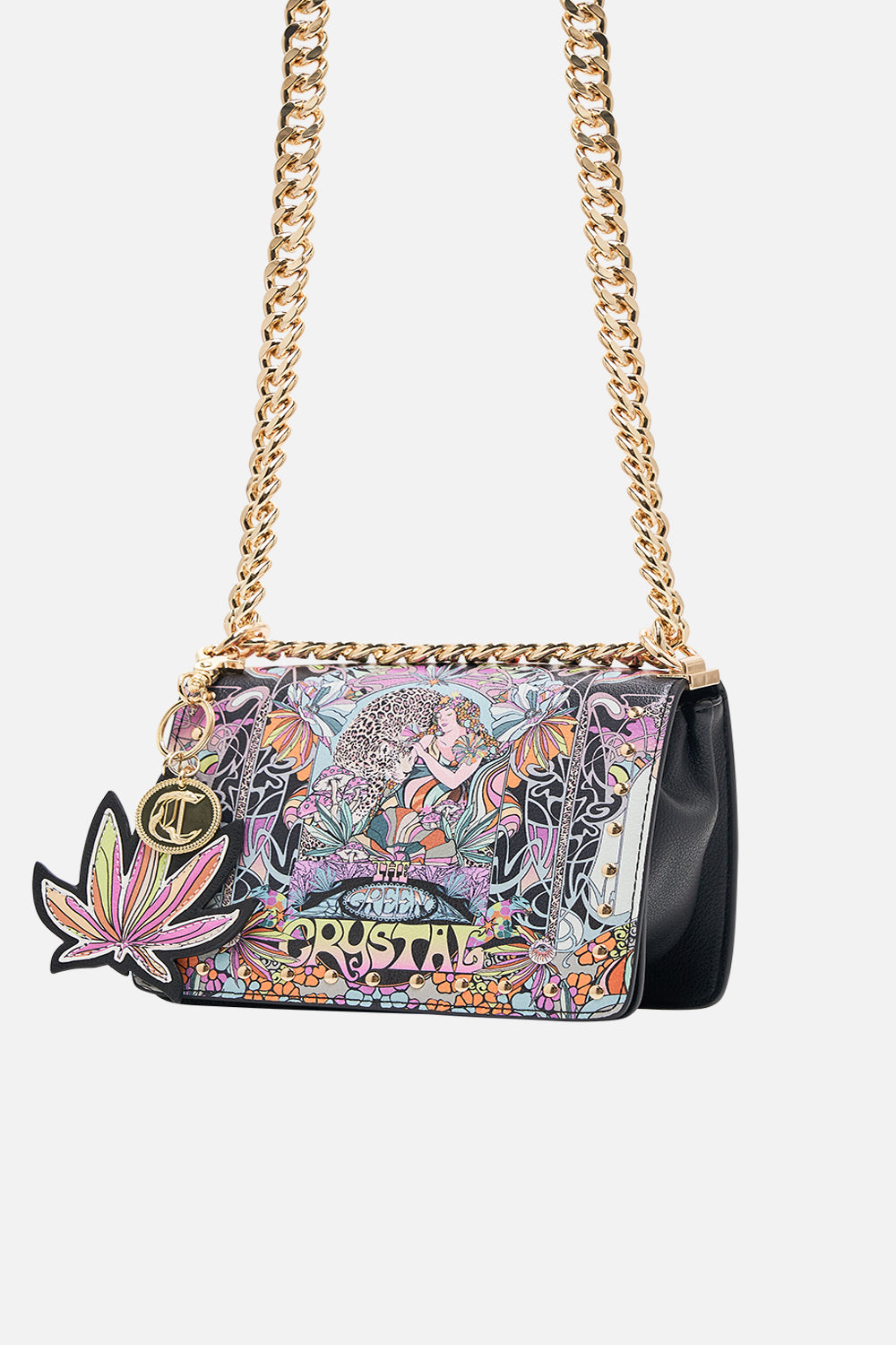 CAMILLA cross body bag in Day Trippin print