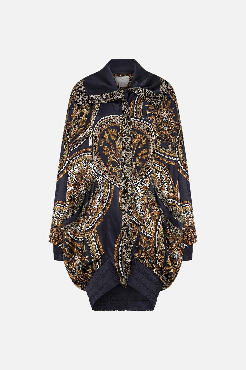 PARKA JACKET WITH RIB DUOMO KALEIDO