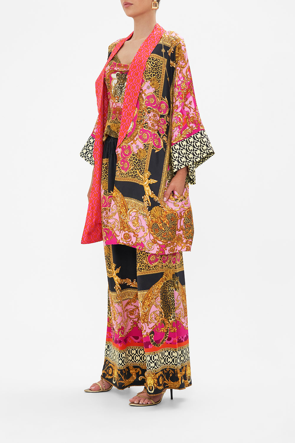 ROBE WITH NARROW COLLAR CIAO PALAZZO