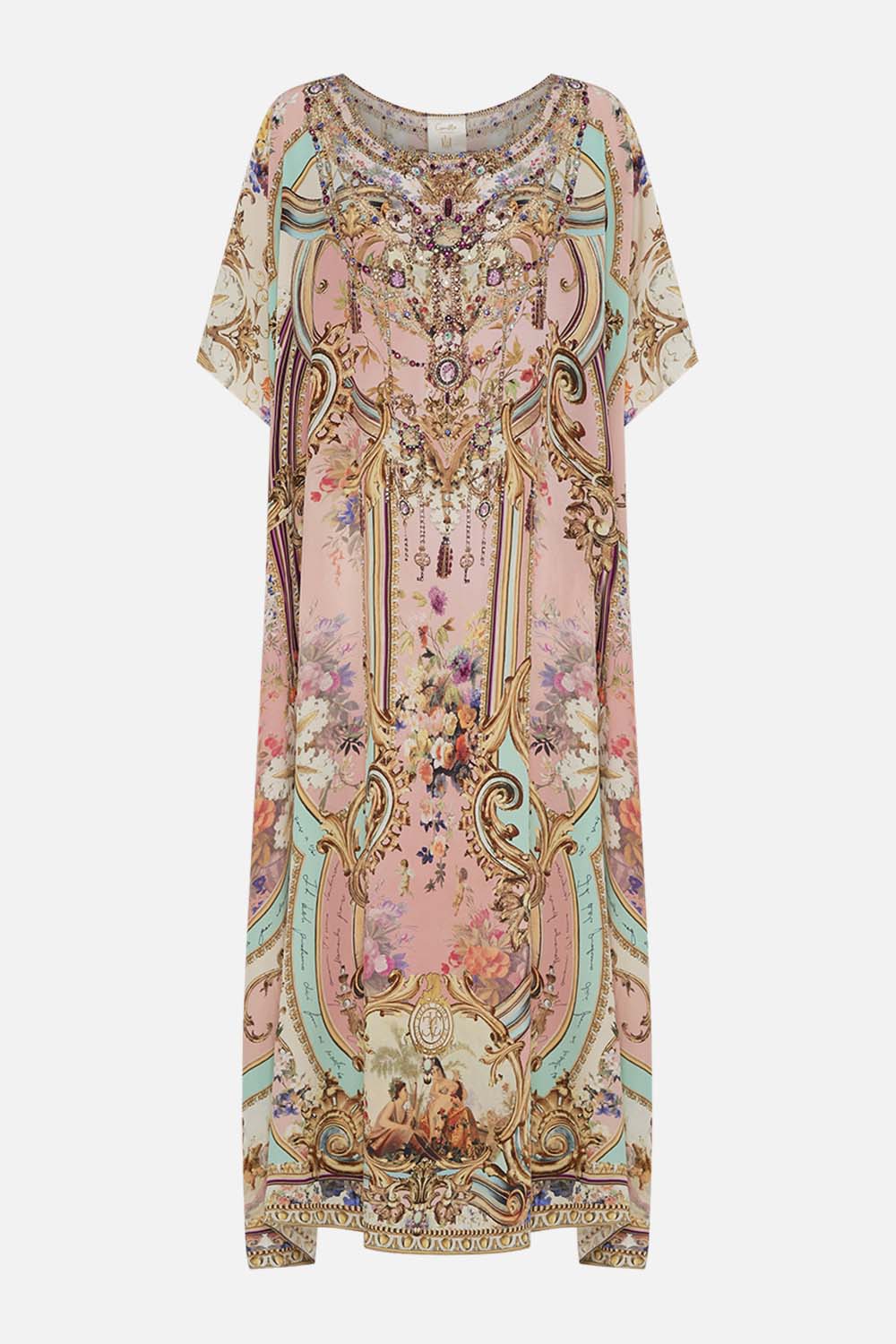 ROUND NECK KAFTAN LETTERS FROM THE PINK ROOM