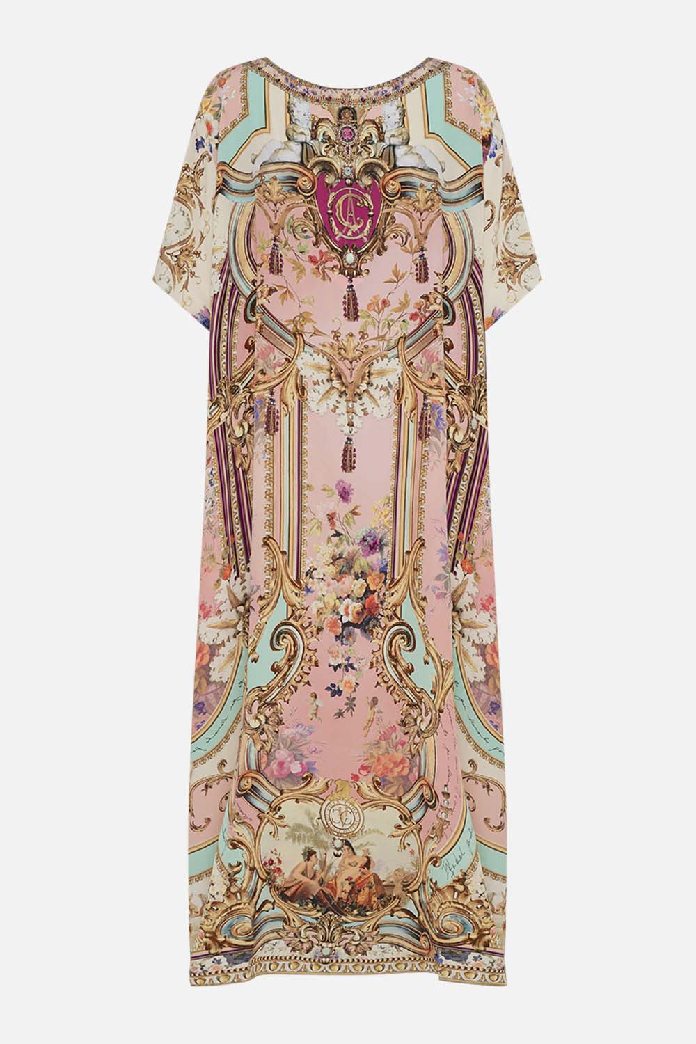 ROUND NECK KAFTAN LETTERS FROM THE PINK ROOM