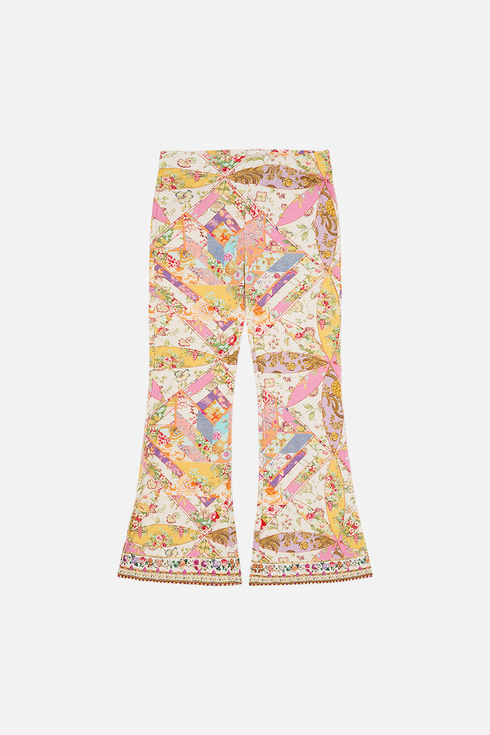 Milla by CAMILLA floral infants flared hem leggings (4-10) in Sew Yesterday