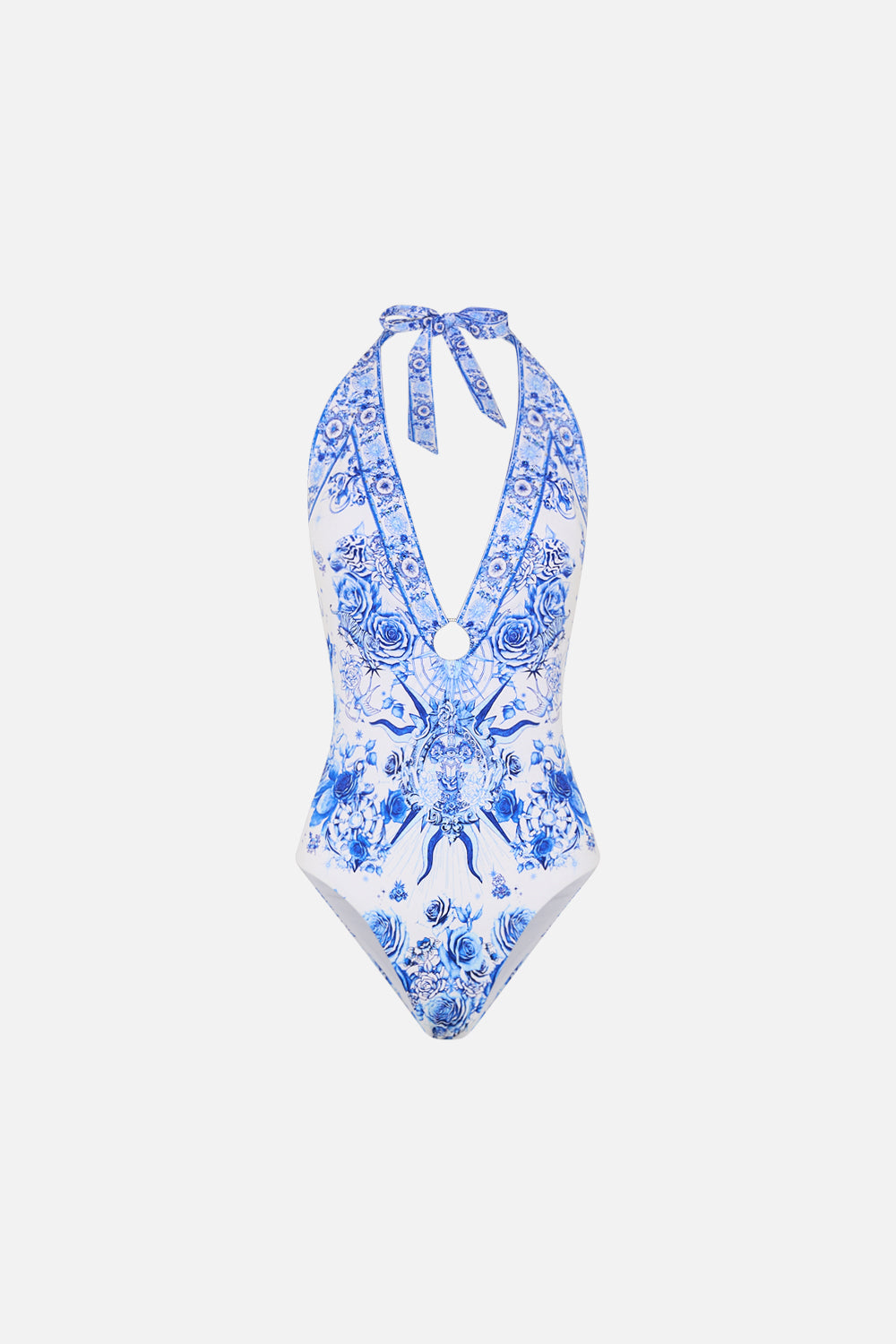 RING DETAIL PLUNGE V ONE PIECE IMMORTAL INK