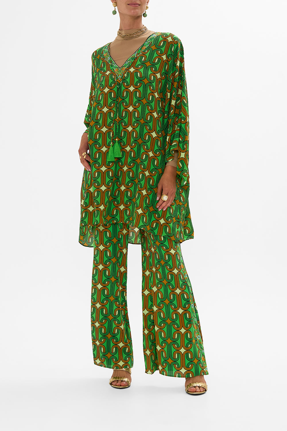 RELAXED FLARE PANT GOOD VIBES GENERATION