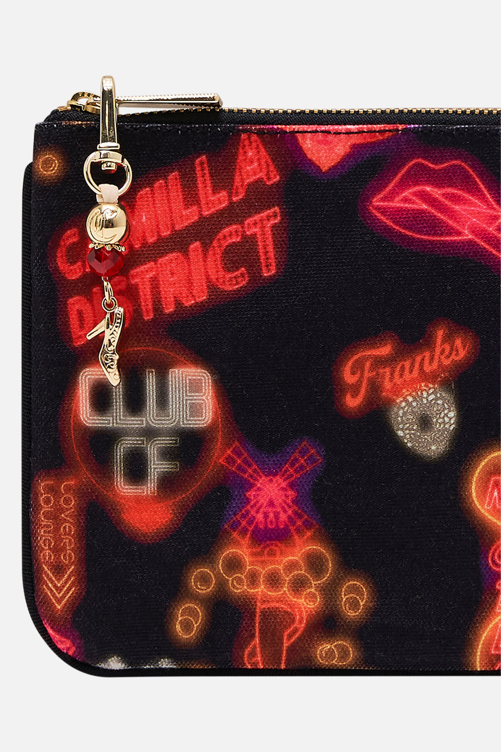 CAMILLA multi coin and phone purse in Electric Loveland