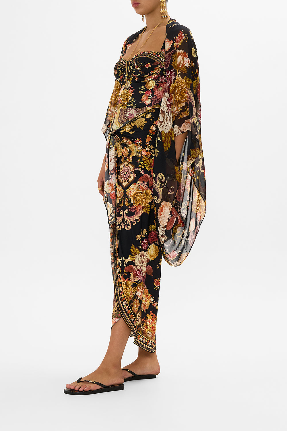 SILK SHRUG STITCHED IN TIME