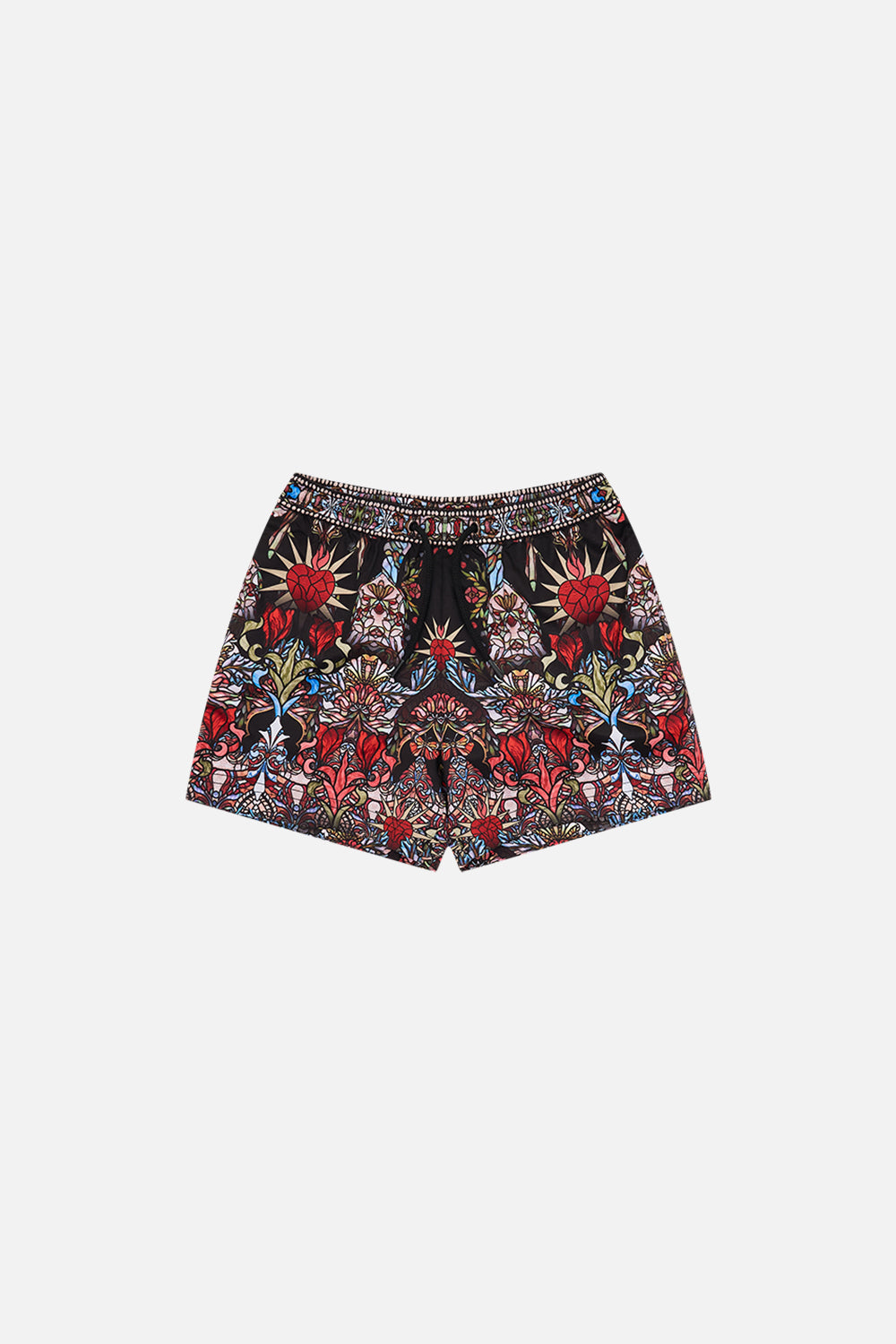 Milla by CAMILLA black boys boardshort in Leadlight Legends