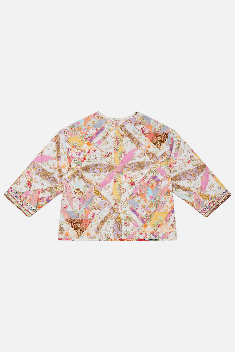 Milla by CAMILLA floral kids quilted jacket (4-10) in Sew Yesterday