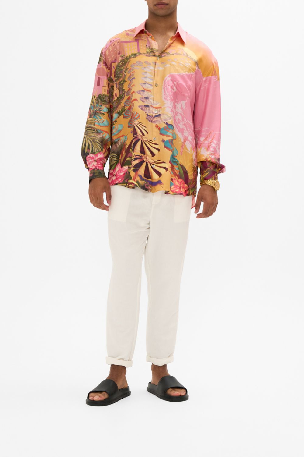 MENS OVERSIZED SHIRT CAPRI ME