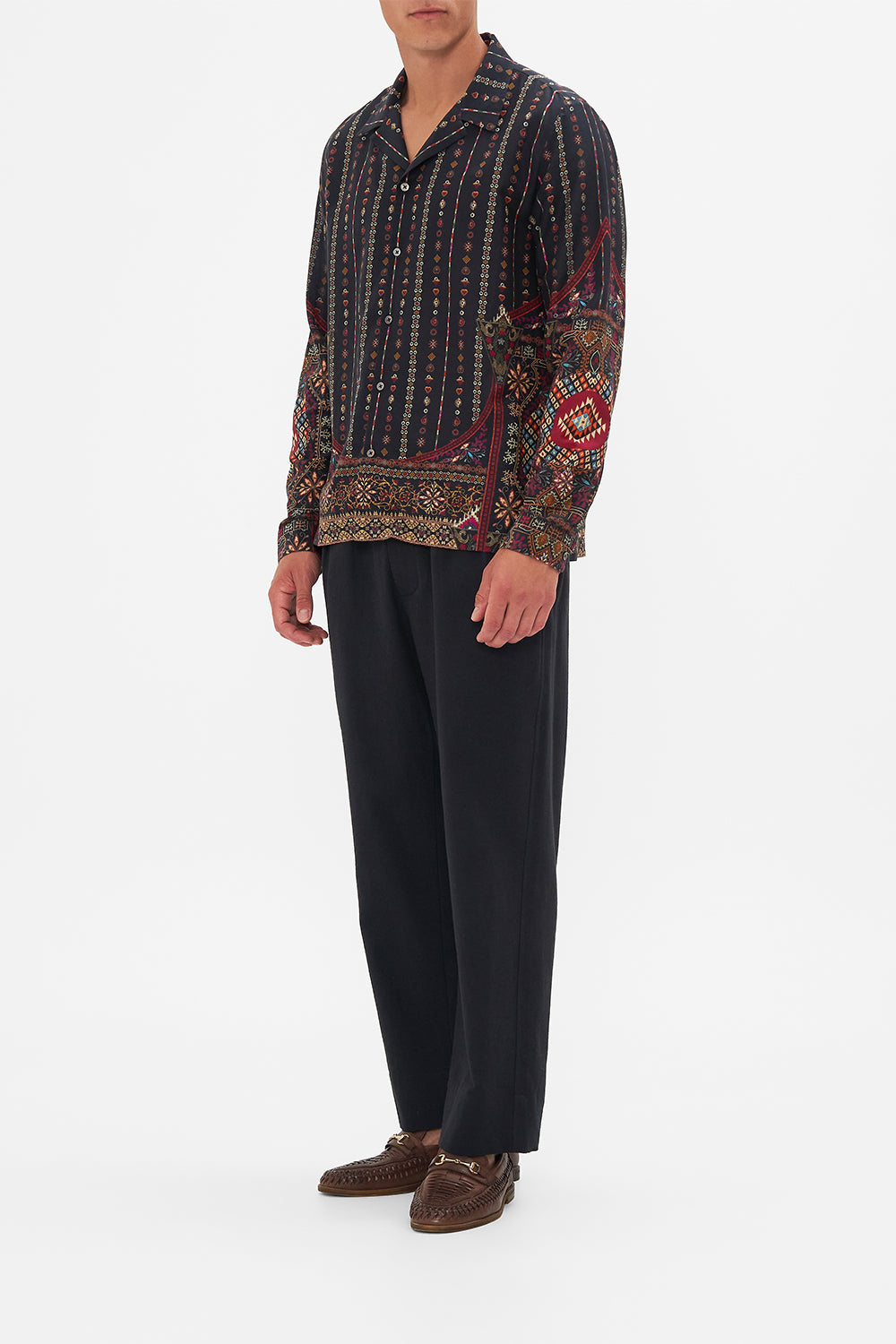 CAMILLA Cosmic Cartouche Bracelet in Silver print.