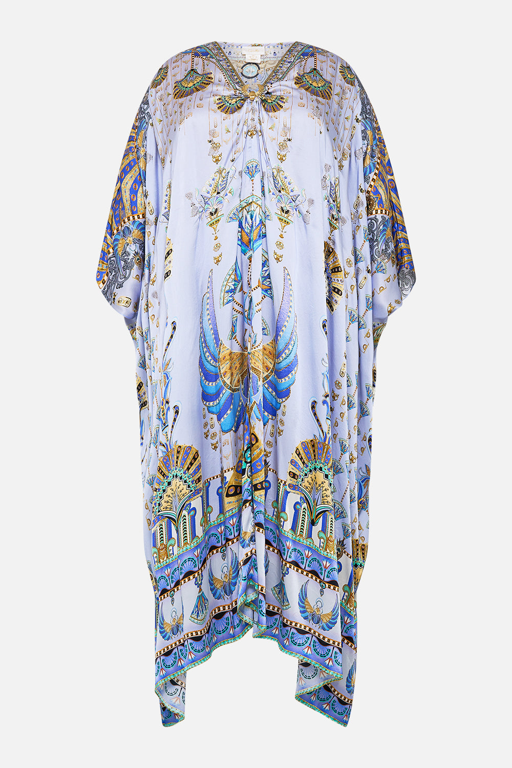 SPLIT SLEEVE KAFTAN WITH HARDWARE UNDER SCARAB SKIES