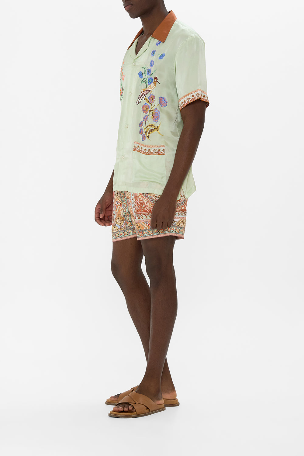 SHORT SLEEVE CABANA SHIRT IN HONOUR OF HEIRLOOMS