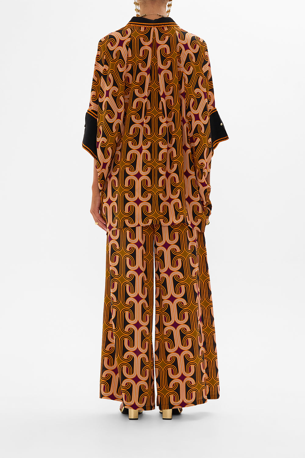 CAMILLA multi Batwing Shirt in One Night in De Wallen