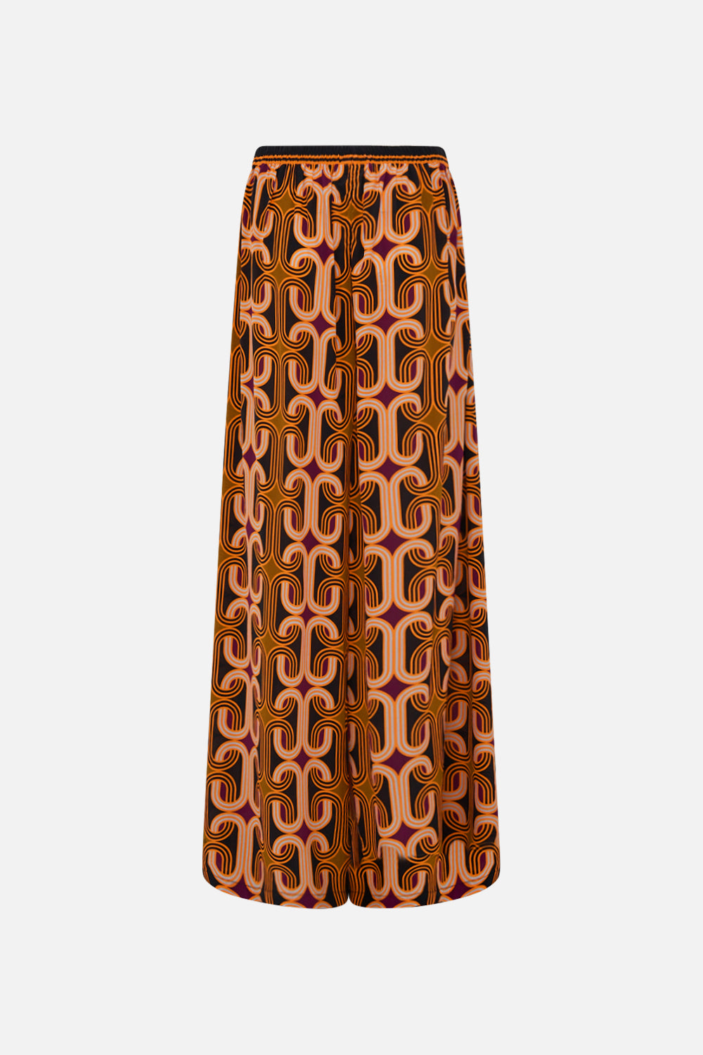 CAMILLA Black Wide Leg Trouser with Front Pockets in One Night in De Wallen